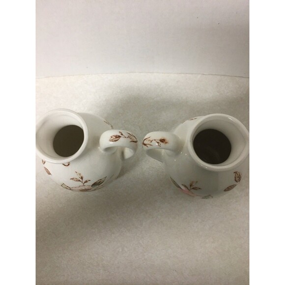 Vintage Nasco Springtime Ceramic Oil & Vinegar Cruet Set - Picture 2 of 6
